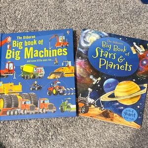 Usborne Big Book of Big Machines and Stars and Planets